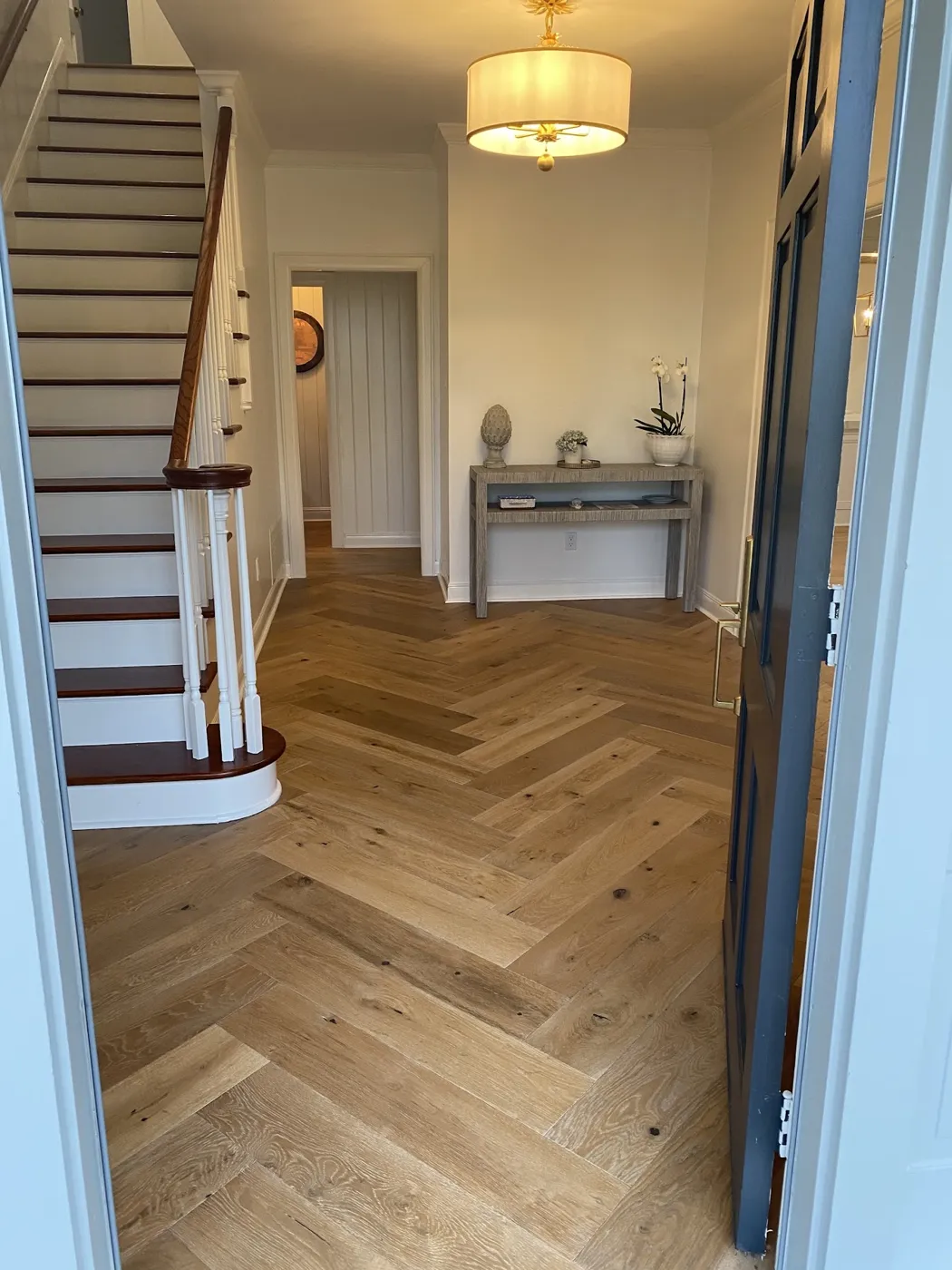 Hardwood floor installed by New Orleans Flooring in the New Orleans area
