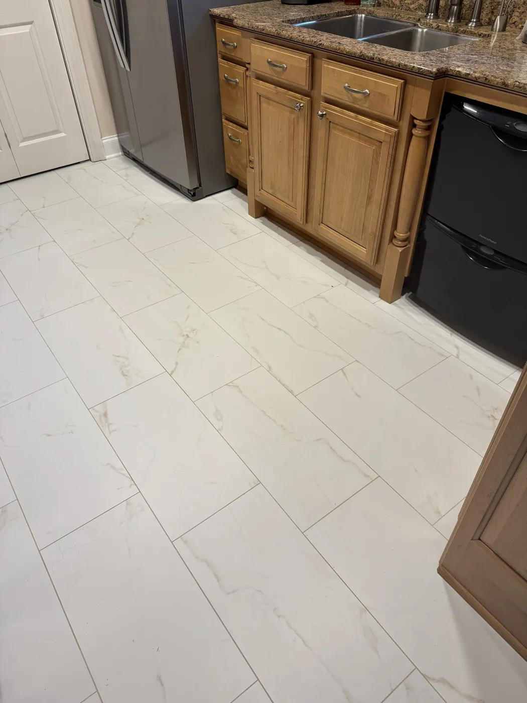 Tile floor installed by New Orleans Flooring in the New Orleans area
